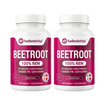 RødbedeVital™ 100% ren | Daglig støtte til blodcirkulation, energi og ledkomfort