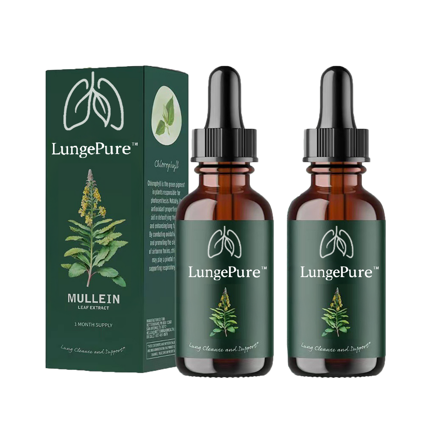 LungePure™ | Lungsrenande Droppar