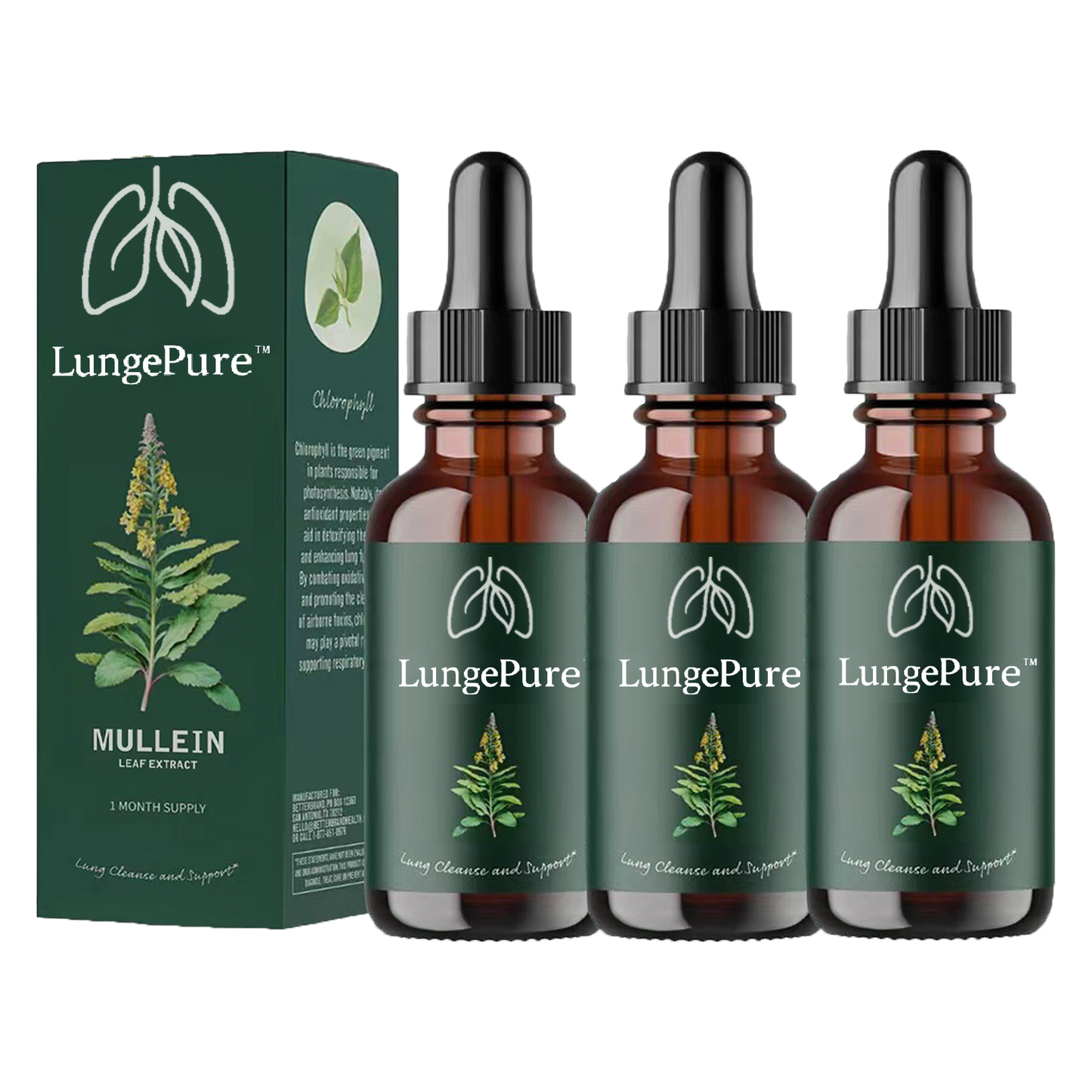 LungePure™ | Lungsrenande Droppar