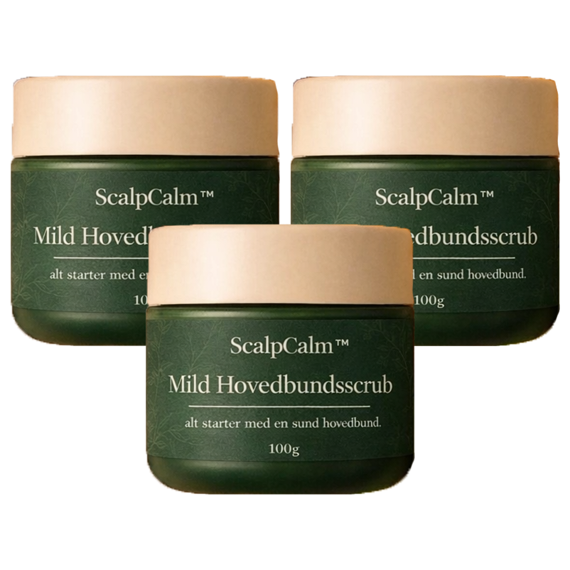 ScalpCalm™ | Naturlig hovedbunds-scrub mod kløe og skæl