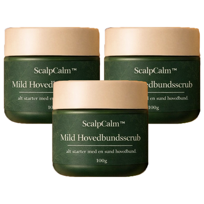ScalpCalm™ | Naturlig hovedbunds-scrub mod kløe og skæl