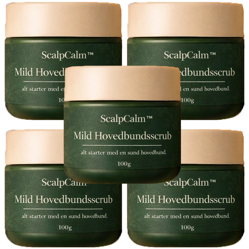 ScalpCalm™ | Naturlig hovedbunds-scrub mod kløe og skæl