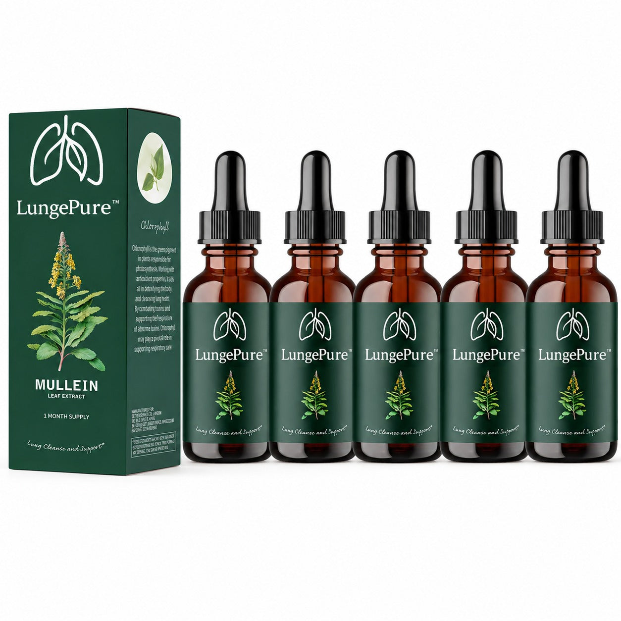 LungePure™ | Lungsrenande Droppar